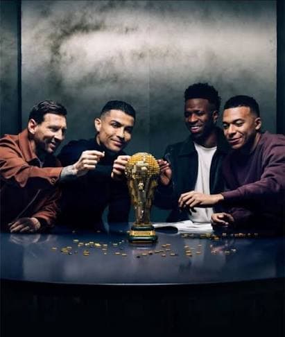 Football's Dream Team Goes Brick-by-Brick: Messi, Ronaldo, Mbappé, Vinicius Jr. Star in New LEGO Ad